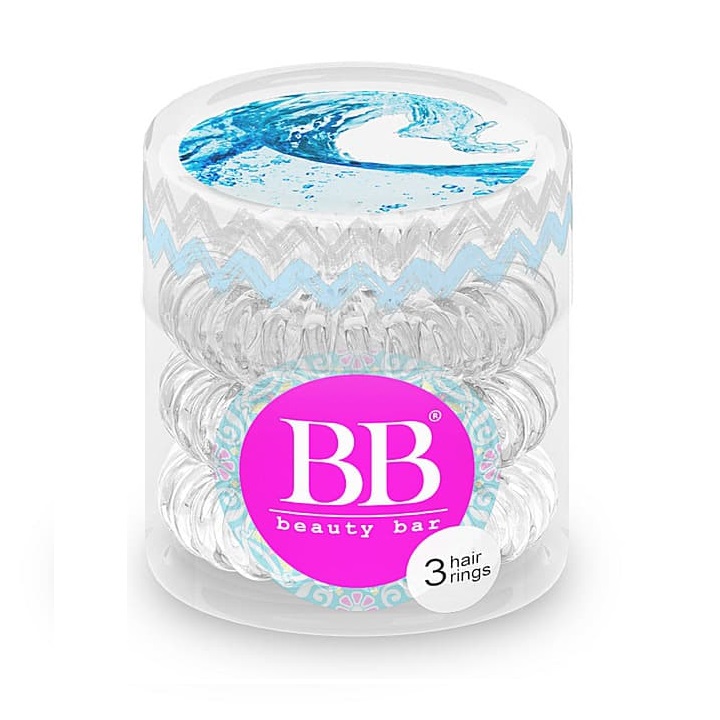 Купить Набор резинок для волос Beauty Bar (820015, Прозрачный, 1 шт), Beauty Bar (США)