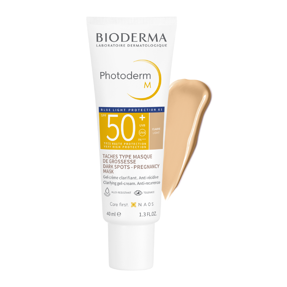 Фотодерм cолнцезащитный крем-гель M SPF50+ (28542X, светлый оттенок, 40 мл) purito cолнцезащитный крем для лица spf 50 pa daily go to sunscreen 60 0