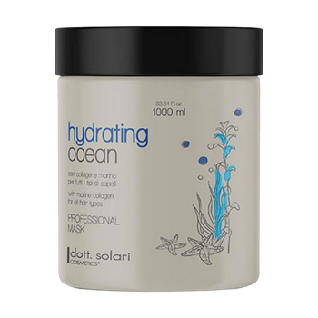 Маска увлажняющая с морским коллагеном для всех типов волос Ocean Professional Line (Dott.Solari)