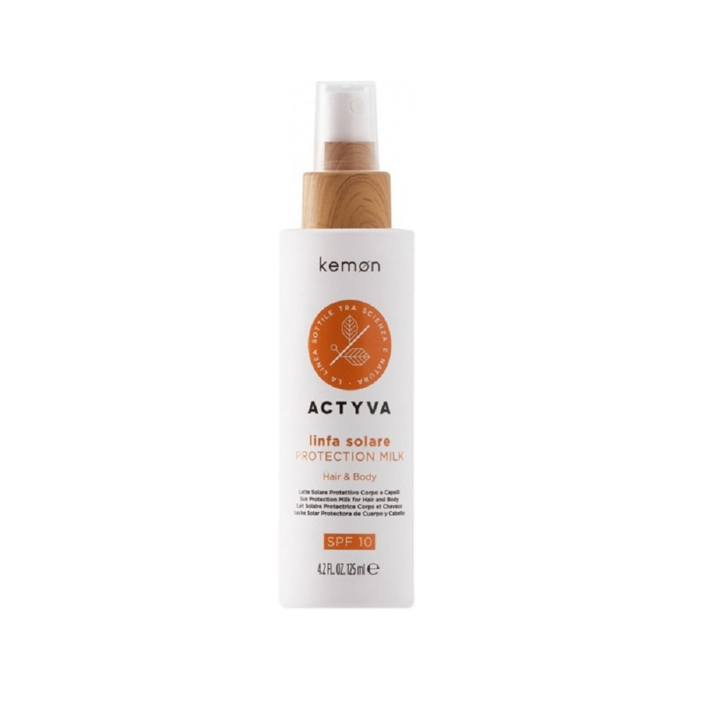 Питательное и защитное молочко для тела и волос Linfa Solare Protection Milk SPF10