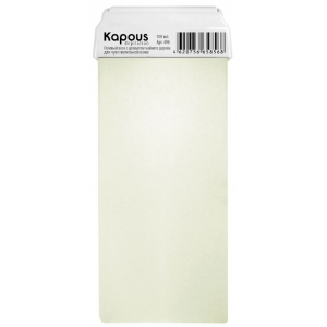 Гелевый воск с ароматом Сливок с широким роликом Kapous 100 мл