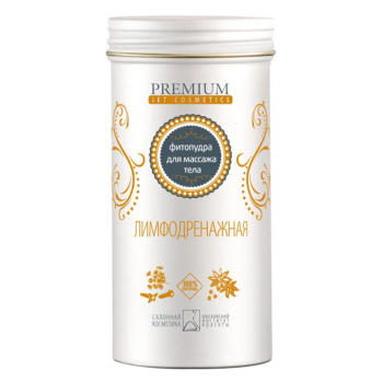 Фитопудра для массажа тела Лимфодренажная Premium