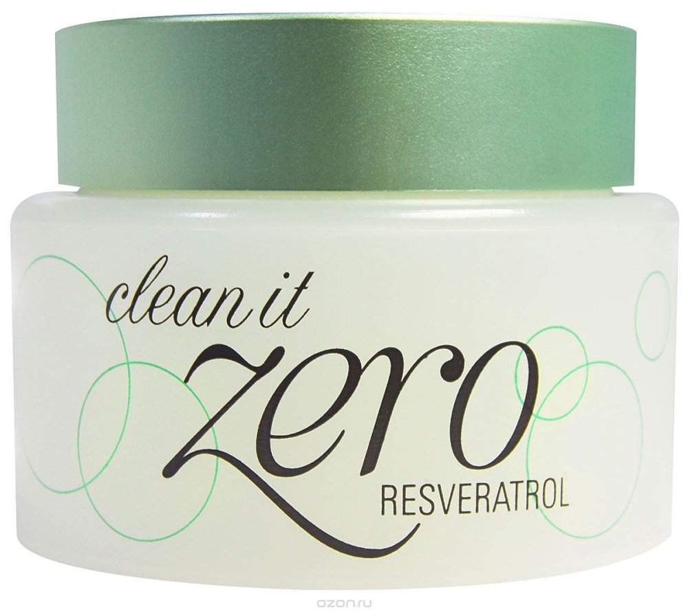 Очищающий крем-щербет для глубокого очищения Clean it Zero Resveratrol
