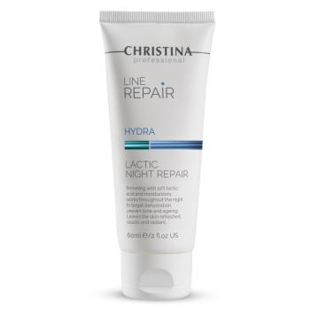 Восстанавливающий ночной крем с молочной кислотой Hydra Lactic Night Repair (Christina)