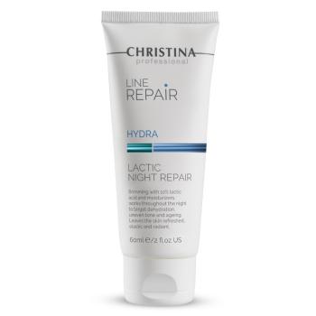 Восстанавливающий ночной крем с молочной кислотой Hydra Lactic Night Repair Christina 60 мл