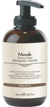 Оттеночный крем-кондиционер Kromatic Cream Коричневый (Nook)