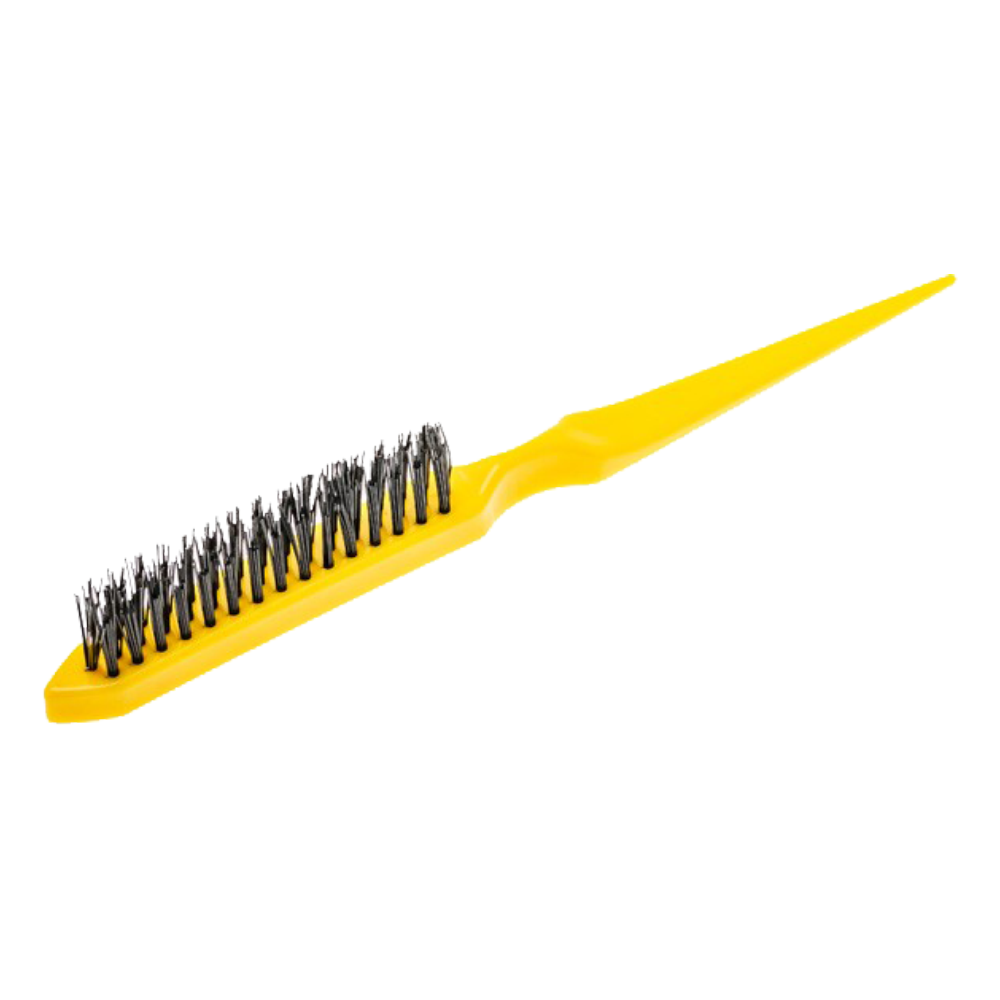 Щётка для начёса, желтая фрисби летающая тарелка d 23 см желтая