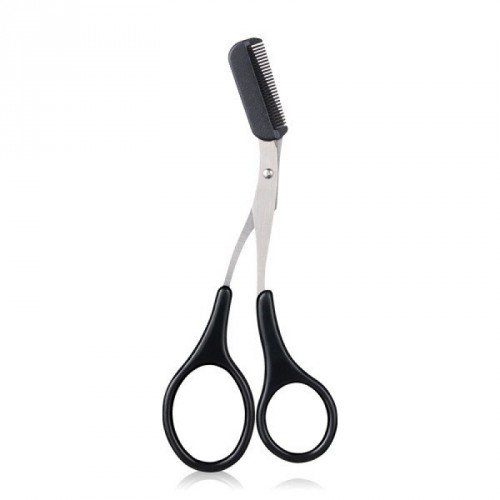 Ножницы для коррекции бровей Eyebrow Comb Scissors