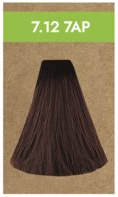 Перманентная краска для волос Permanent color Vegan (48162, 7.12 7AP, пепельно-жемчужно русый, 100 мл)
