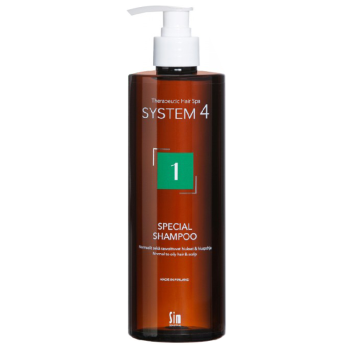 Терапевтический шампунь №1 для нормальных и жирных волос  System 4 (Sim Sensitive)