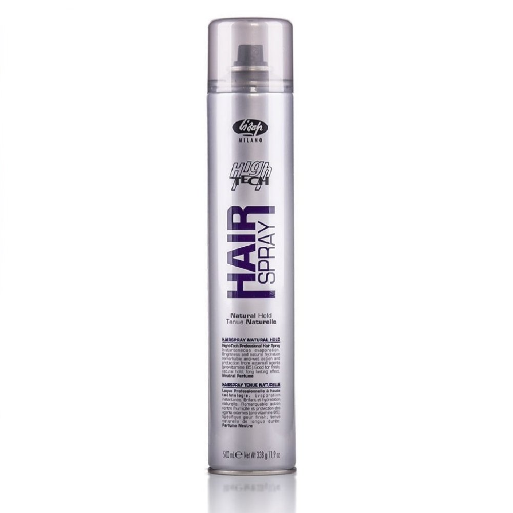 Лак для укладки волос нормальной фиксации High Tech Hair Spray Natural Hold insight средство очищающее для волос и тела hair and body cleancer 100 мл