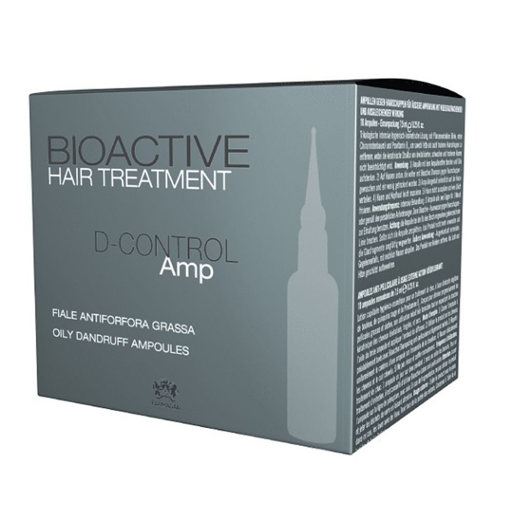 Лосьон против жирной перхоти в ампулах Bioactive Treatment