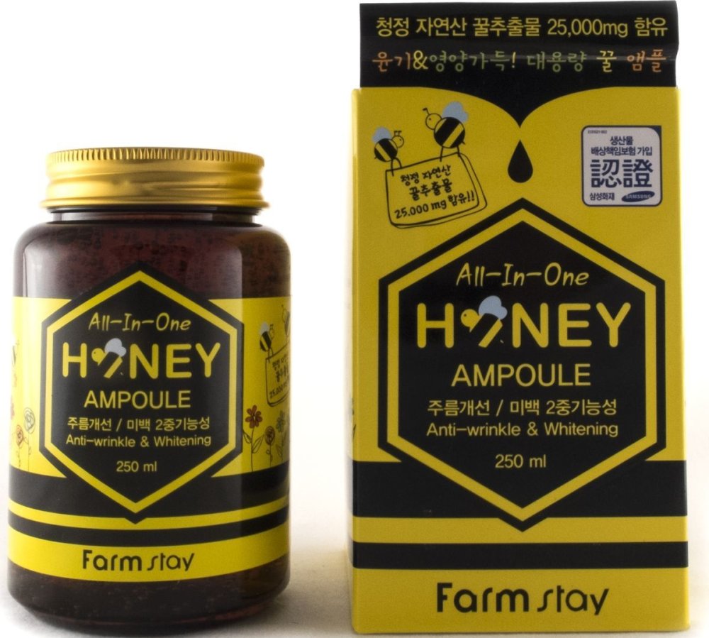 Многофункциональная ампульная сыворотка с медом FarmStay