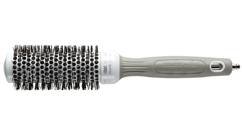 Термобрашинг для укладки волос Ceramic + ion 35 мм щипцы для выпрямления волос ceramic base dewal