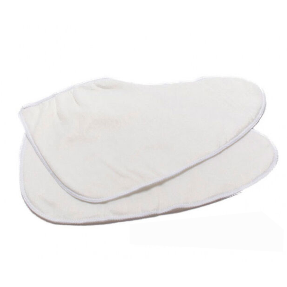 Носки для парафинотерапии утолщенные Спанлейс Белые варежки для парафинотерапии стандарт спанлейс белые