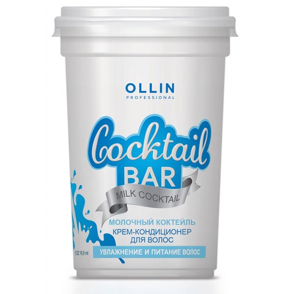 Крем-кондиционер для волос Молочный коктейль Ollin Cocktail Bar