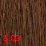 Стойкая крем-краска Suprema color (3803, 60 /8.03, теплый светлый блондин, 60 мл, Теплые естественные тона)