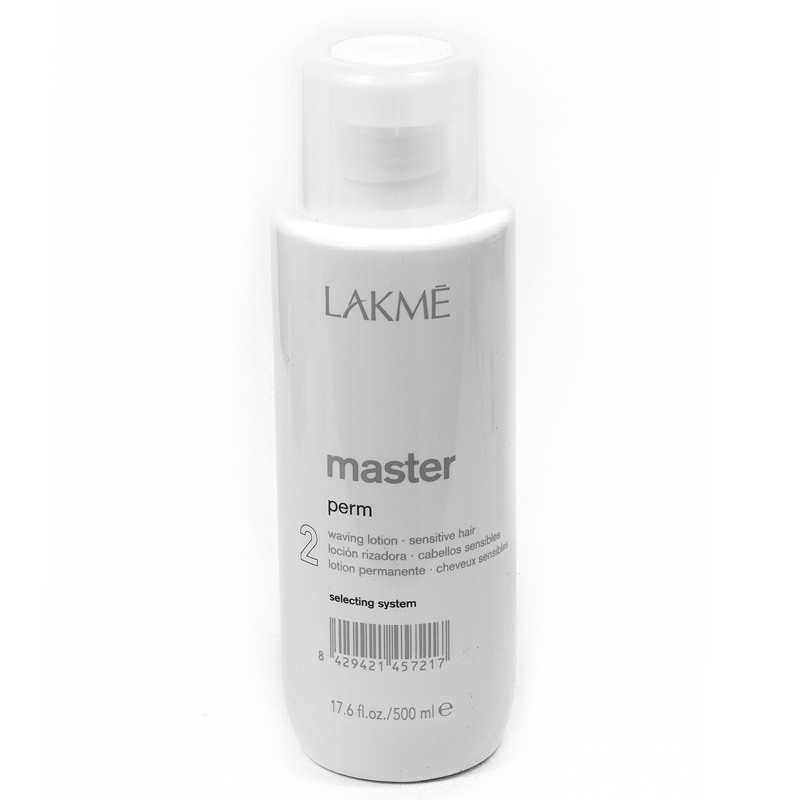 Лосьон для завивки окрашенных и пористых волос Master perm selecting system 2 waving lotion
