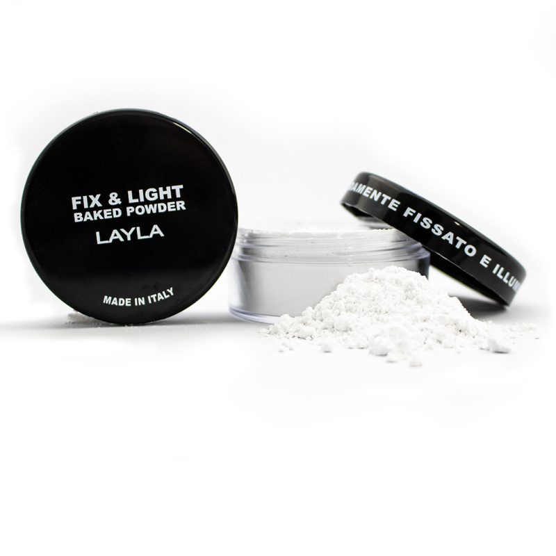 Пудра рассыпчатая для лица фиксирующая Fix & Light Baked Powder (2344R27-001, N.1, N.1, 1 шт) быстродействующий серый осветляющий порошок для волос light scale platinum powder