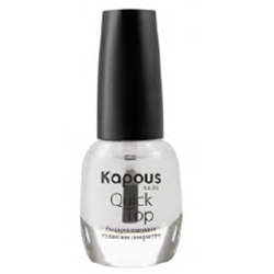 Защитное покрытие с эффектом сушки Hi-Lac Quick Top Kapous 9 мл