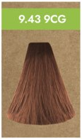 Перманентная краска для волос Permanent color Vegan (48177, 9.43 9CG, золотисто-медный блонд, 100 мл)