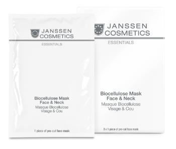 Интенсивно увлажняющая лифтинг-маска для лица и шеи Biocellulose Mask (Janssen)