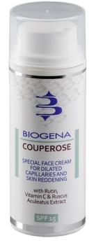 Тонизирующий дневной крем против покраснений и купероза SPF15 Biogena Histomer