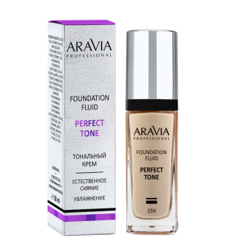 Тональный крем для увлажнения и естественного сияния кожи Perfect Tone (Aravia)