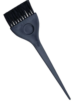 Парикмахерская кисть №13 для окрашивания волос, широкая (Чистовье)