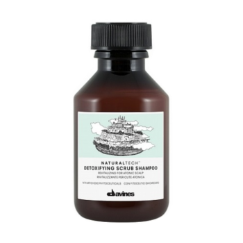 Детоксирующий шампунь-скраб Detoxifying Scrub Shampoo Davines 100 мл