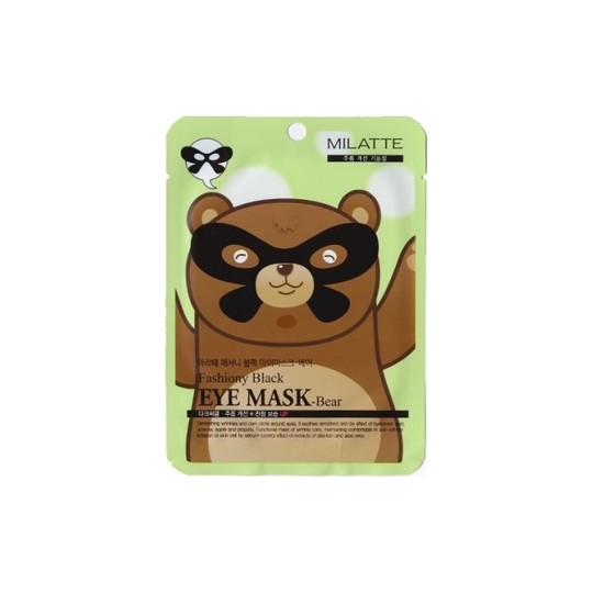 Маска-пауч для кожи вокруг глаз Медведь Black Eye Mask Bear Pouch