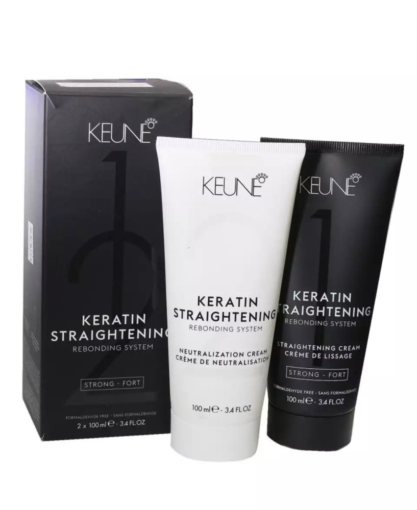 Выпрямляющий нейтрализующий крем Сильный Keratin Straight Pack Strong