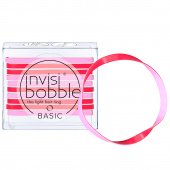 Резинка для волос Invisibobble Basic (Inv_92, 92, Красно-розовый, 10 шт)