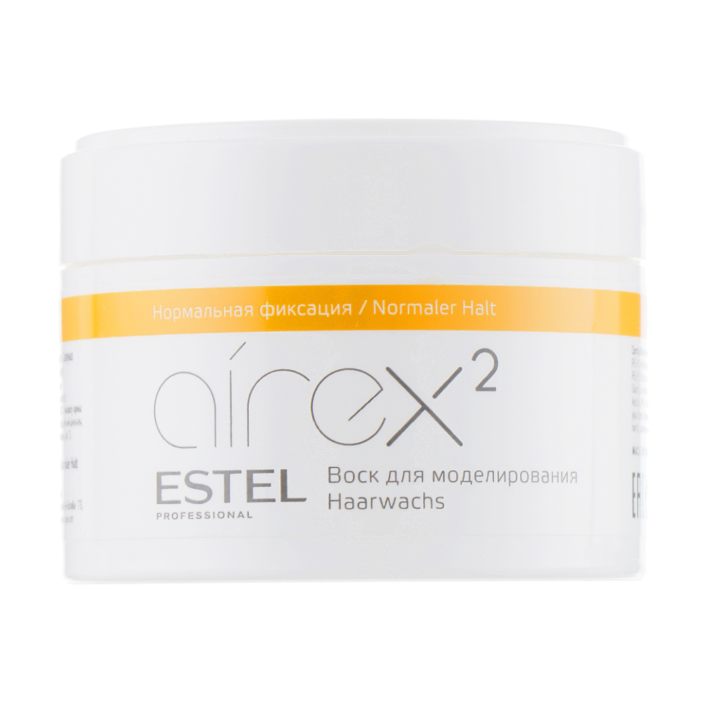 Воск для моделирования волос нормальной фиксации Airex моделирующий крем для волос 3d hairs airex