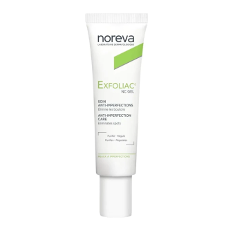 Гель для проблемной кожи Локальный уход Exfoliac NC Gel Local Care Noreva 30 мл