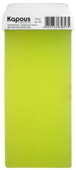 Гелевый воск с ароматом Ананаса с широким роликом Kapous 100 мл