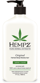 Увлажняющее молочко для тела Оригинальное Hempz