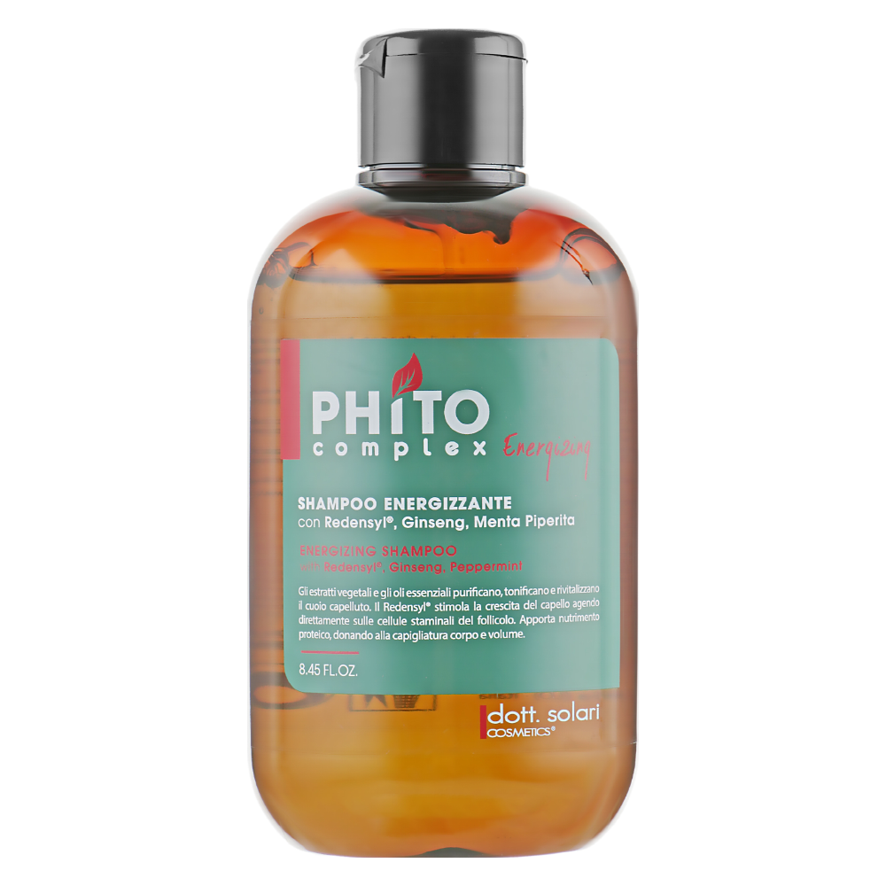 Энергетический шампунь для роста волос Phitocomplex Energizing (DS_032, 250 мл) dott solari cosmetics лосьон для активного роста волос absolute phitocomplex energizing 50