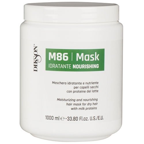Увлажняющая и питательная маска для сухих волос с протеинами молока Mask Nourishing M86