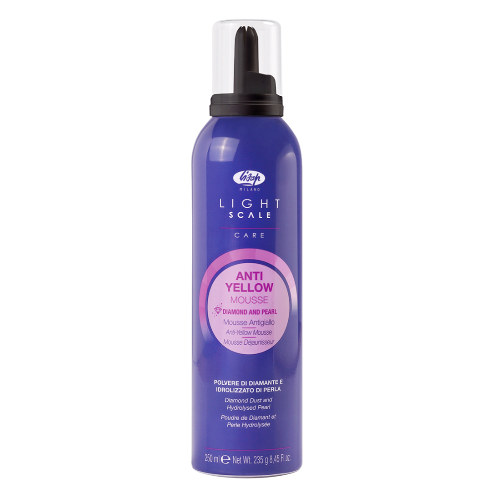 Мусс для осветленных мелированных и седых волос Light Scale Care Anti Yellow Mousse 3140₽