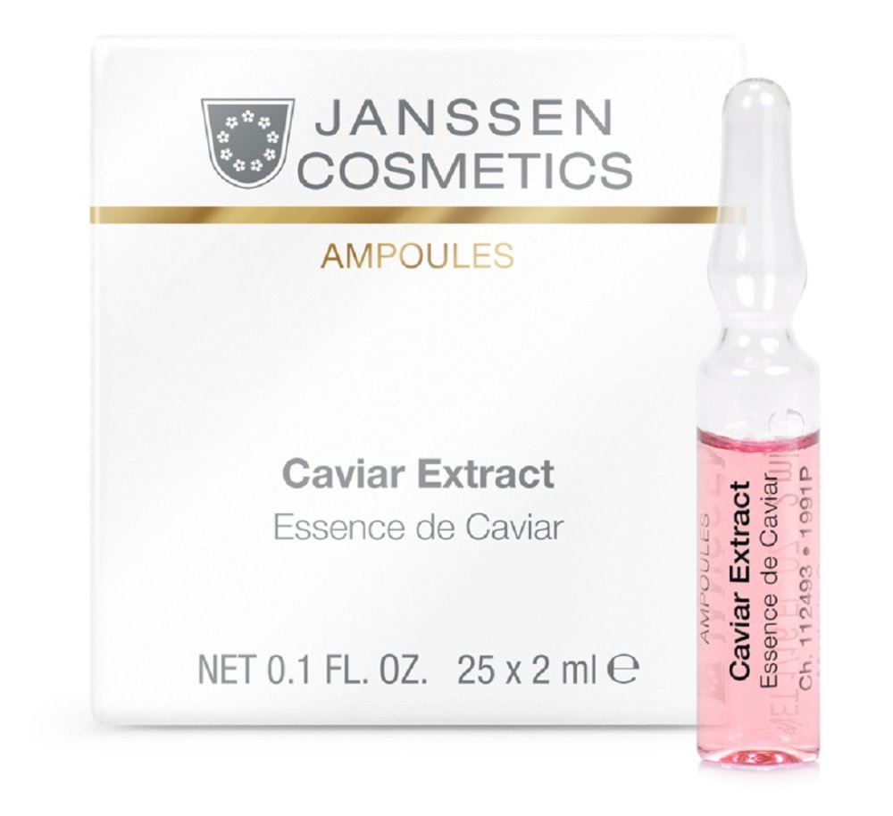 Ампулы Экстракт икры Caviar Extract (25*2 мл) пустырника экстракт таблетки 14 мг 10 шт