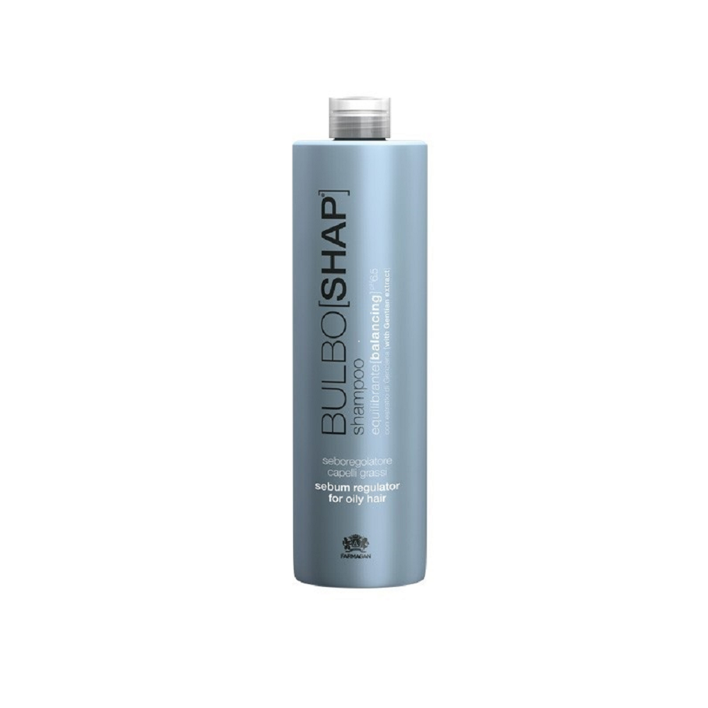 Балансирующий, регулирующий шампунь для жирных волос Bulboshap Sebum Regulator For Oily Hair Shampoo (F27V10040, 1000 мл) балансирующий шампунь rebalancing shampoo seboregolatore 5228 500 мл