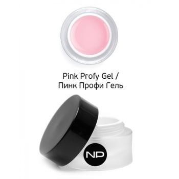 Скульптурный камуфлирующий гель Pink Profy Gel (Nano professional)