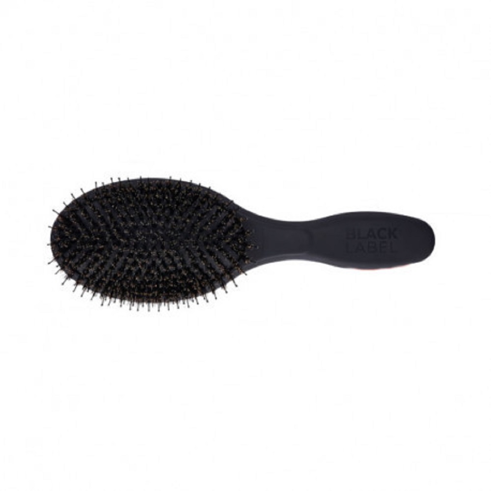 Щетка для волос Black Label Supreme hairway щетка cherry массажная для нарощенных волос 7 рядов
