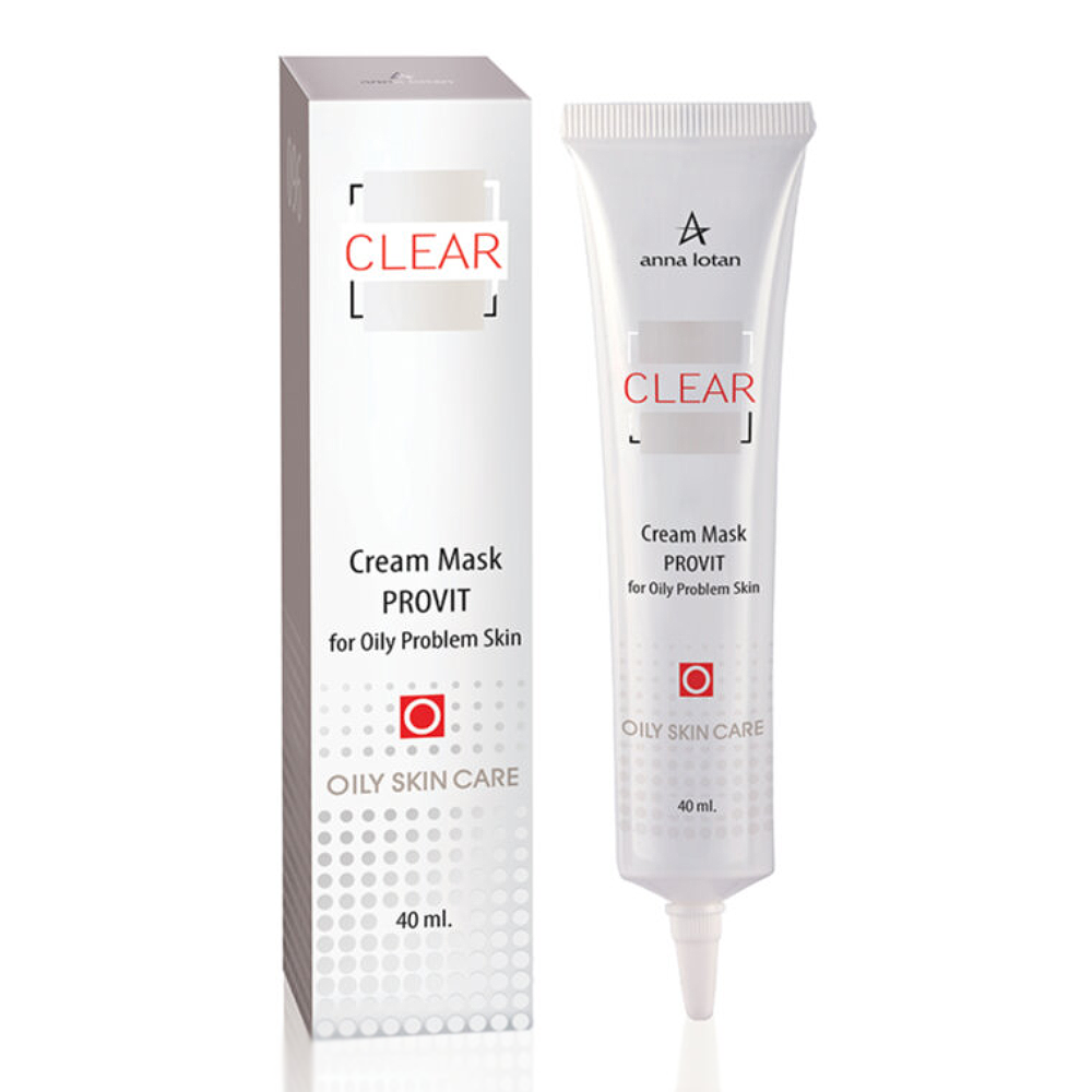 Крем-маска для жирной проблемной кожи Provit Cream Mask Clear