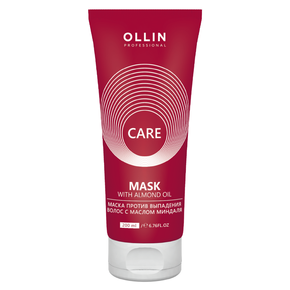 Маска против выпадения волос с маслом миндаля Almond Oil Mask Ollin Care (395553, 200 мл) система 4 комплекс от выпадения волос шампунь 100мл маска 100мл сыворотка 100мл