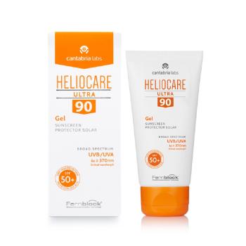 Солнцезащитный гель для нормальной и жирной кожи с СЗФ 90 Heliocare Ultra Gel SPF 90 Sunscreen Kosmetika-proff.ru