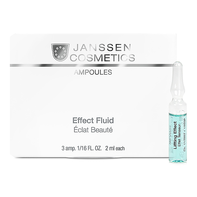 Ультраувлажняющая сыворотка Hyaluron Fluid (3*2 мл) janssen cosmetics ampoules hyaluron fluid ультраувлажняющая сыворотка с гиалуроновой кислотой 3 x 2 мл