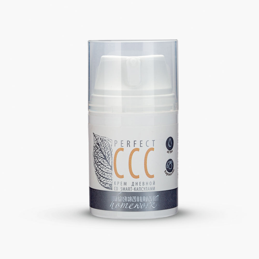 Дневной крем со smart-капсулами Perfect CCC bio essence крем для лица с коллагеновыми капсулами и экстрактом гнезда ласточки 50 0
