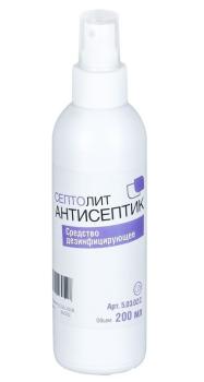 Дезинфицирующее средство Септолит-Антисептик Чистовье 200 мл